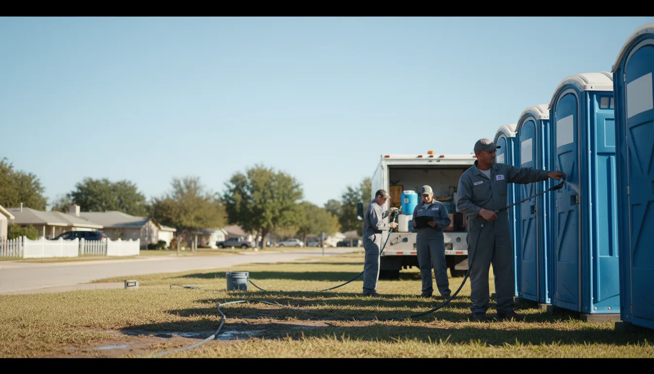 Long-Term Portable Toilet Rental in Rodeo, CA near me